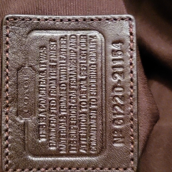 Coach Legacy Signature Medium Candice Khaky Bag - Picture 7 of 7